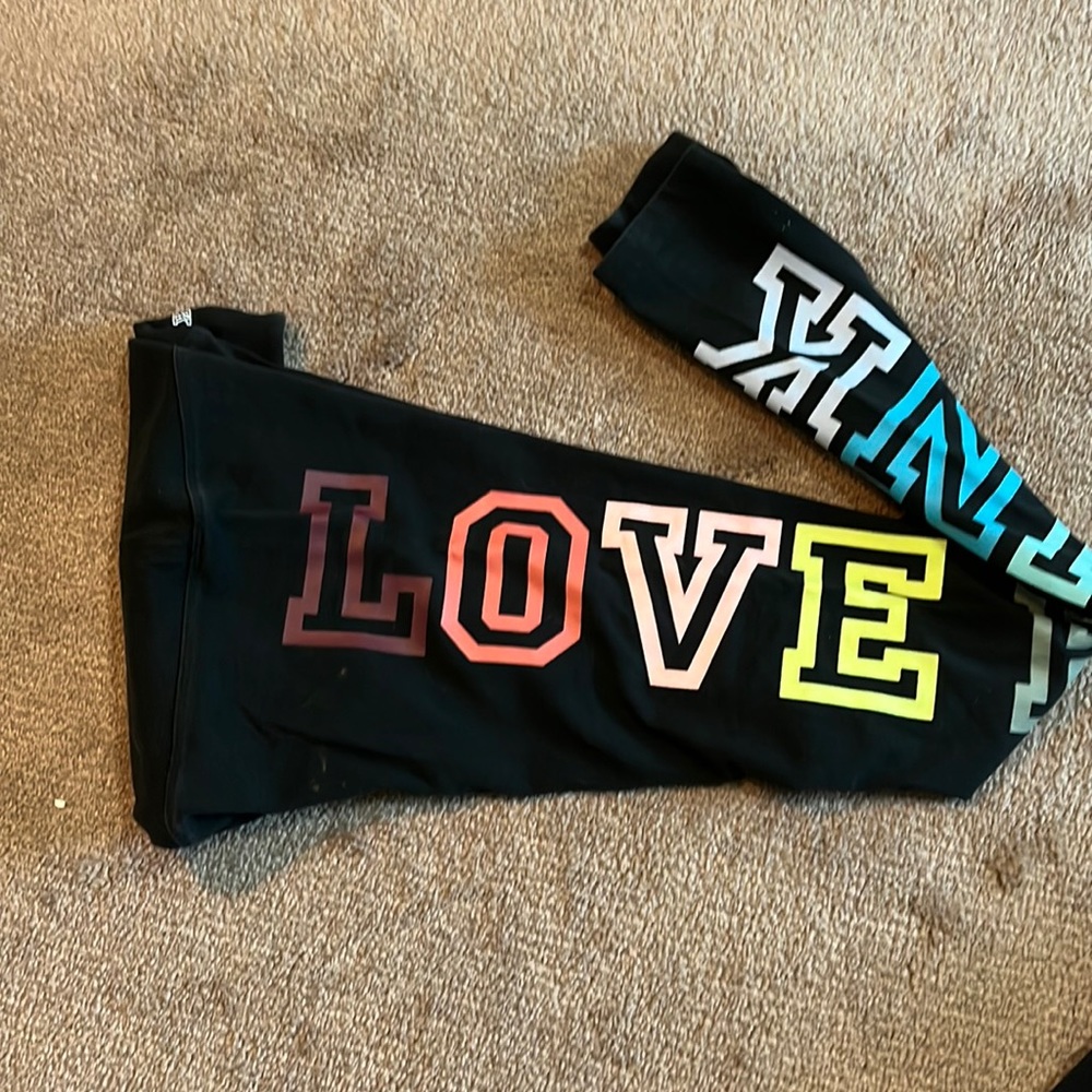 Leggings from Pink. Used but in good condition